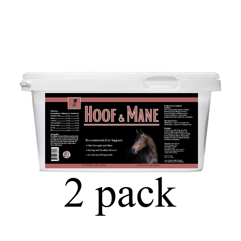 Equine - F1 Hoof and Mane Pellets 100 doses