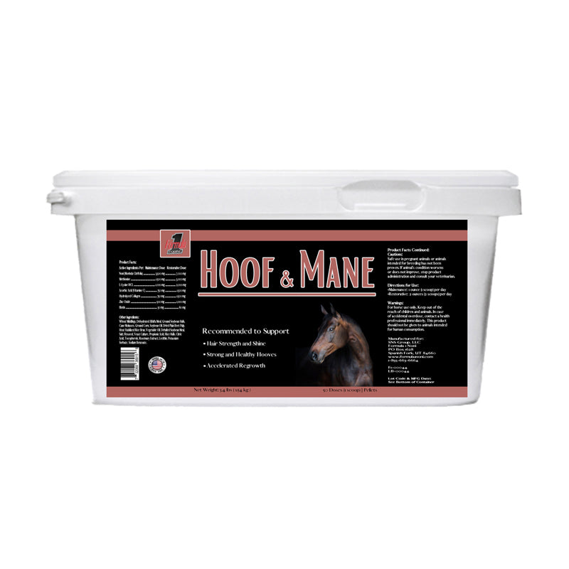 Equine - F1 Hoof and Mane Pellets 100 doses